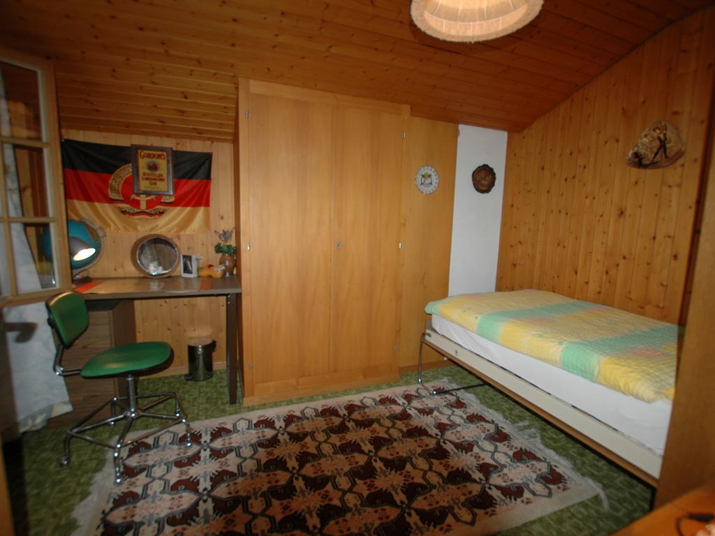 Pristine Home In A Charming Village Large Grassy Sunbathing Area View Of The M Nch And Jungfrau Wilderswil Esterno foto